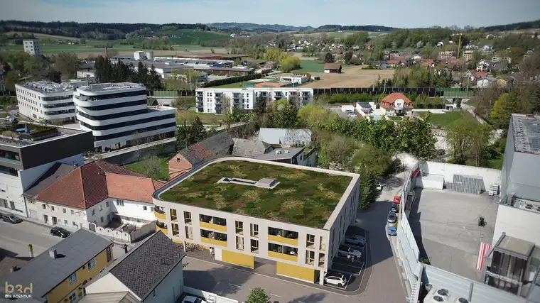 2-Zimmerwohnung im Wohnbauprojekt CITY LIFE SCHWANENSTADT
