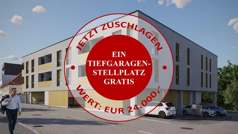 EXKLUSIVES ANGEBOT: EIN TG-STELLPLATZ GRATIS BEIM KAUF EINER WOHNEINHEIT IM CITY LIFE SCHWANENSTADT