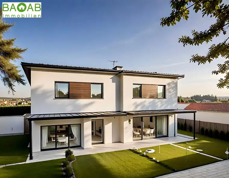 Exklusive Neubau-Doppelhaushälften mit Garten &amp; Terrasse in Top Lage - Hochwertig, Modern, Effizient