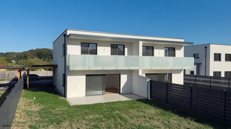 Neue schlüsselfertige Doppelhaushälften mit Carport in Kematen a.d.Ybbs!