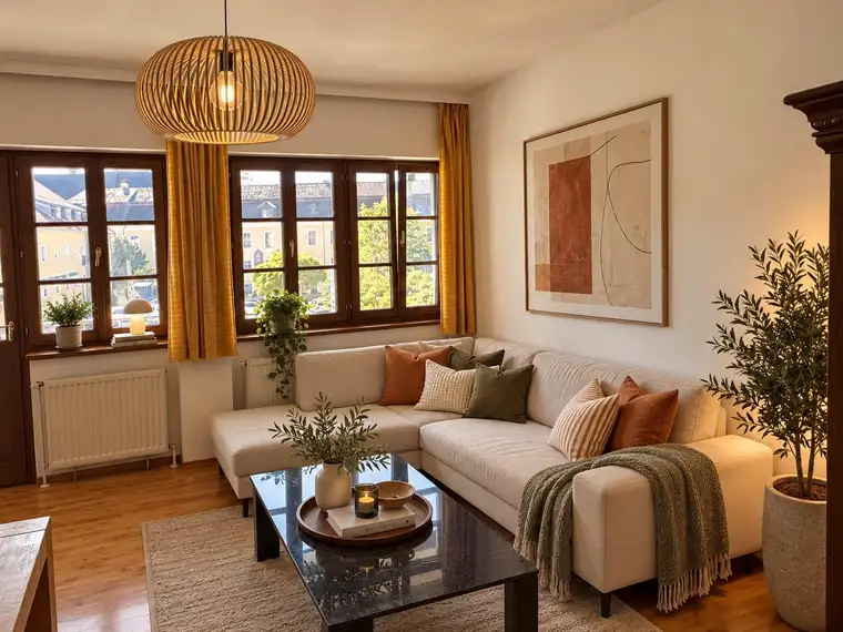 3 Zimmer- Wohnung im Schlosshof- Mondsee The Cozy Vibe.