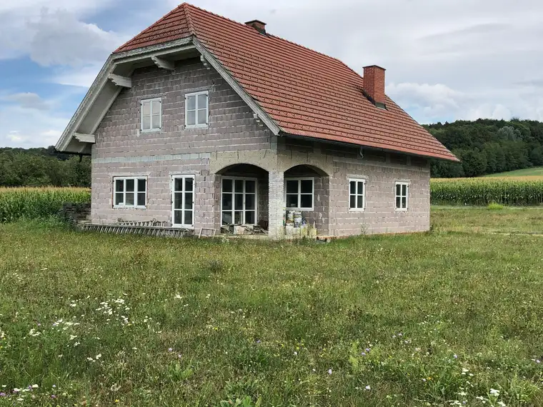 Rohbau Südsteiermark Großzügiges Wohnprojekt mit Entwicklungspotenzial - Thermen-, Genuss- und Weinregion