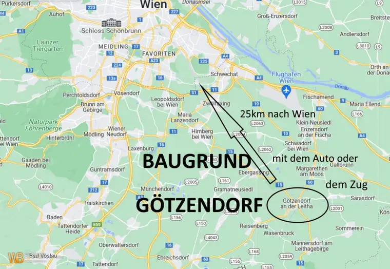 Baugrund Götzendorf mit 1142m²