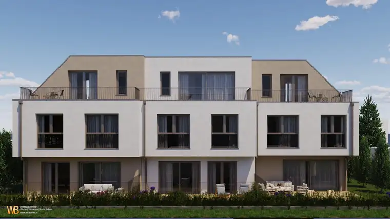 Schlüsselfertig! Top modernes Eckreihenhaus auf Eigengrund in bester Lage beim Schillerwasser! Deckenkühlung, Photovoltaik und Smart Home System inklusive!