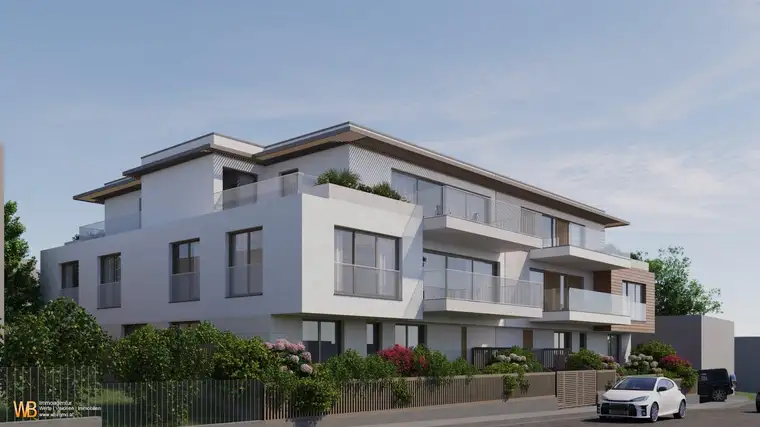 Gartenseitige 4 Zimmer Balkonwohnung! Perfektes Wohnprojekt in herrlicher Grünruhelage in Breitensee! Höchster Wohnkomfort mit Wärmepumpe, Klima, Photovoltaik und Smart Home System!
