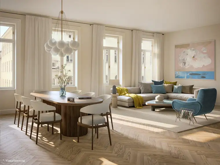 3-ZIMMER FAMILIENWOHNUNG IM KERNSANIERTEN ALTBAU MIT FREIFLÄCHE