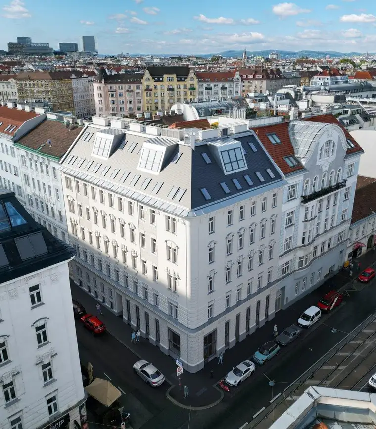 Hochwertiger Dachgeschoßausbau mit Flair beim Belvedere! Ab 01.09.2026 verfügbar!