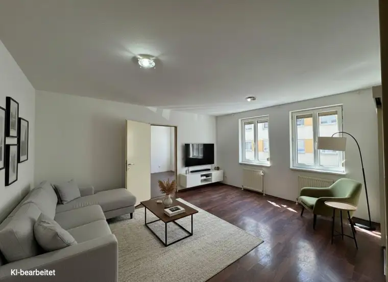 Ihr neues Zuhause im 17. – Charmante 2-Zimmer-Neubauwohnung mit Gemeinschaftsgarten