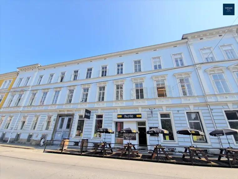 Rechbauerstraße 19 Top 18-1- Charmante Altbauwohnung mit Balkon in zentraler Lage – ideale WG