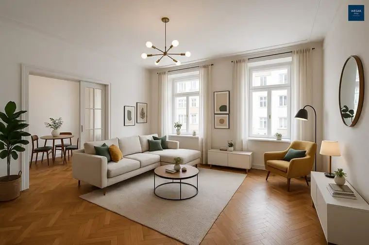 Keplerstraße 47/1 - Geräumige 4 Zimmer Wohnung mit Balkon im Lend