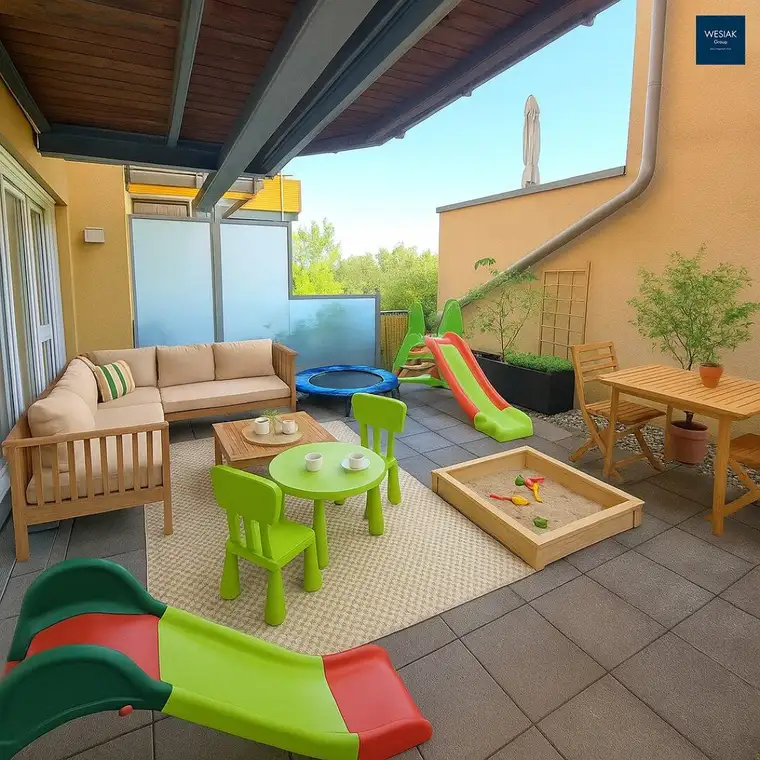 Pfeifferhofweg Top 13 - Familienfreundliche 3 Zimmerwohnung mit Terrasse und Carport in Andritz