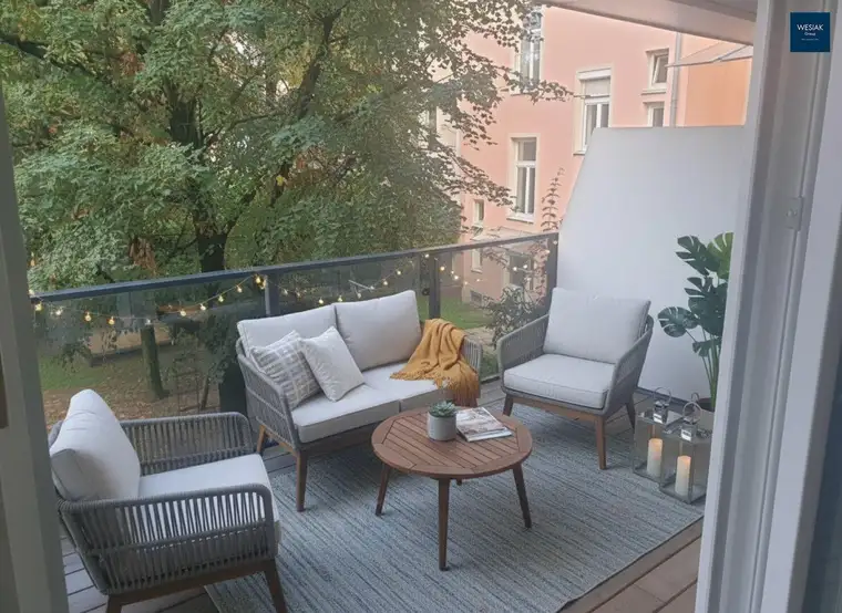 Alte Poststraße 98/5 - Singlewohnung mit einer Loggia in Eggenberg