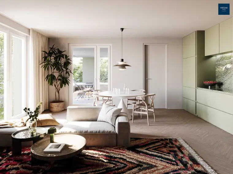 PROVISIONSFREI - Erstbezug in Geidorf – 2 Zimmer Wohnung mit großzügigem Balkon