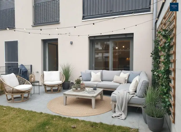Prangelgasse - Erdgeschoßwohnung in Graz Eggenberg mit Garten, Terrasse und Garage
