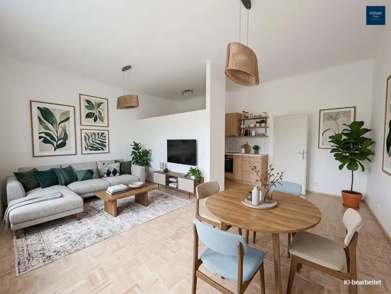 2 Zimmer Anlegerwohnung in Andritz/Geidorf - bis 2031 befristet vermietet