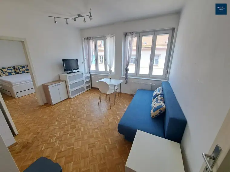 Burggasse 12 Top 20 - Vollmöblierte helle Singlewohnung Nähe Grazer Oper - Koffer packen und gleich einziehen