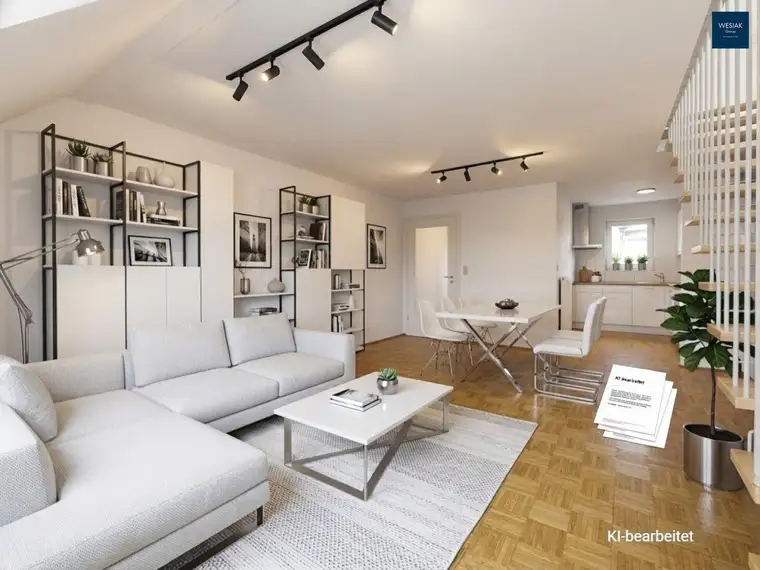 Großzügige Maisonette Puntigam – Balkon &amp; viel Raum für Ihre Ideen zu verkaufen!