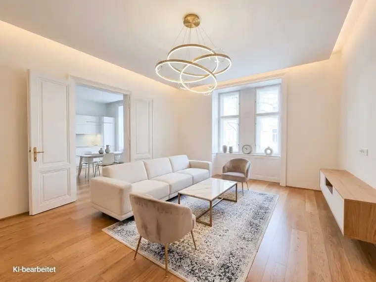 Luxuriöse Altbauwohnung in einem prächtigen historischen Haus in der Nähe des Servitenviertels und des Lycée
