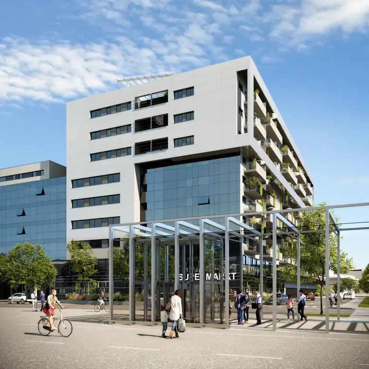 Schüsselfertige Büroflächen - MQG Messequadrant Graz
