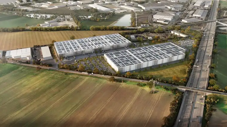 Gewerbe und Logistikpark Laxenburg Flächen ab 4.500 m²