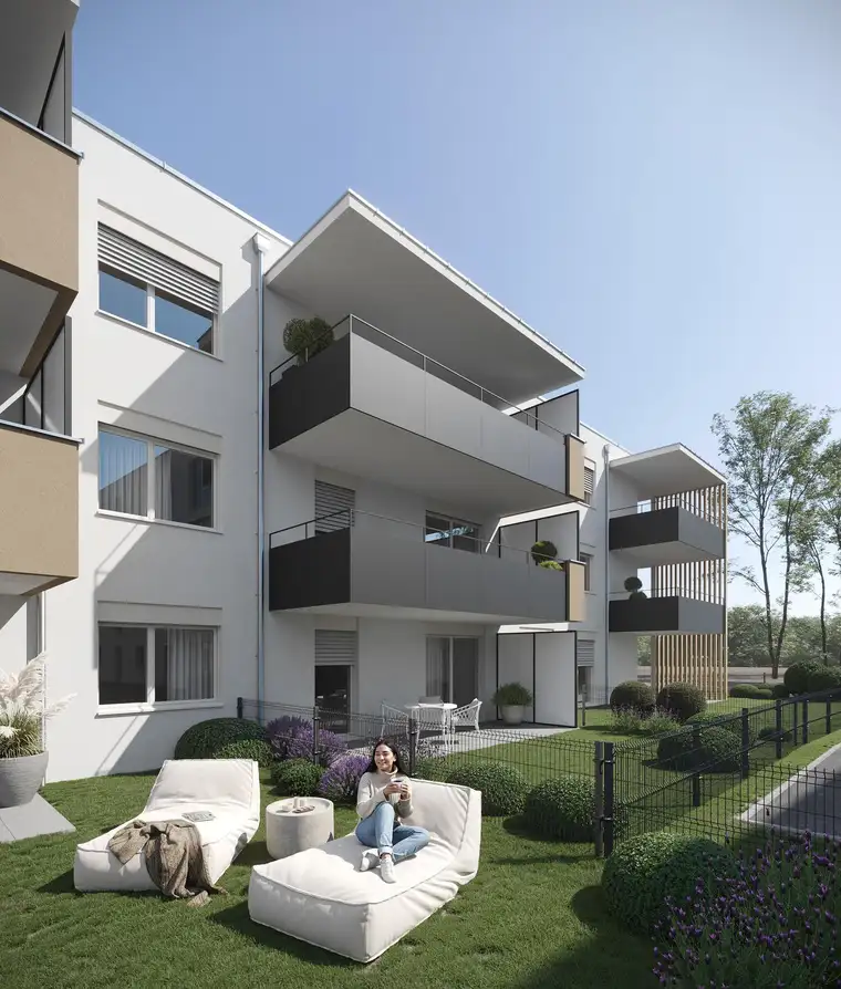 Glück, soweit das Auge reicht - 2-Zimmer-Gartenwohnung
