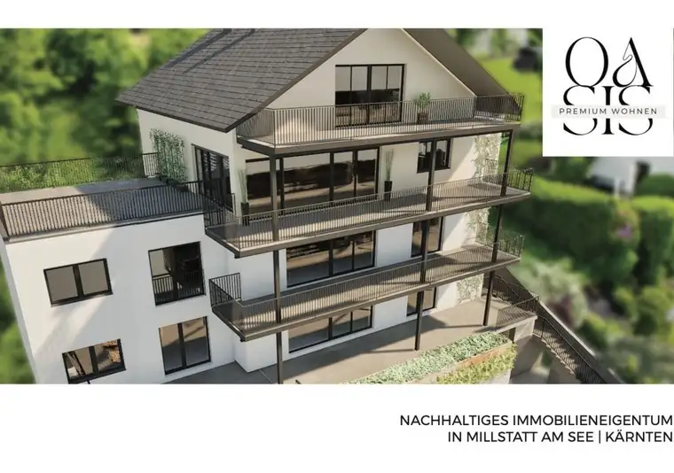 Nachhaltiges Immobilieneigentum in Millstatt am See! TOP 2 - Kombi-Suite