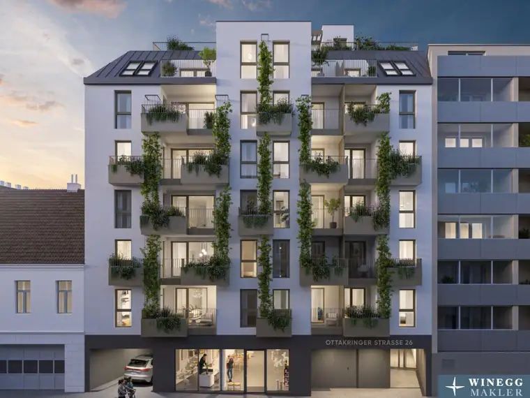 PROVSISIONFREI - Moderne 2-Zimmer-Wohnung mit Loggia - Nachhaltiges Wohnen beim Yppenplatz