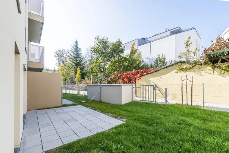 PROVISIONSFREI! Ansprechend geplante 3-Zimmer-Gartenwohnung | Wohn- und Büromöglichkeit