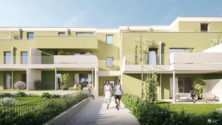 PROVISIONSFREI | Durchdachte 3-Zimmer-Wohnung | Garten aus allen Räumen begehbar | Große Terrasse