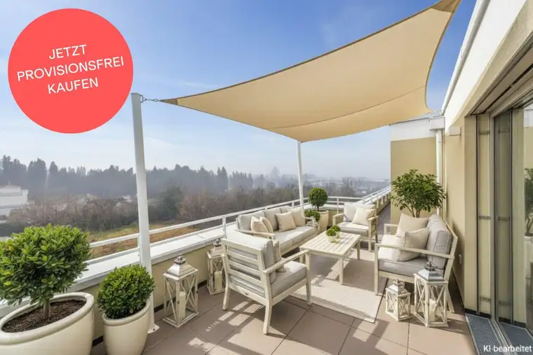 OSTERAKTION! Provisionsfreie 3-Zimmer-Wohlfühlwohnung mit großer Terrasse | Nord-West-Ausrichtung | Grünblick