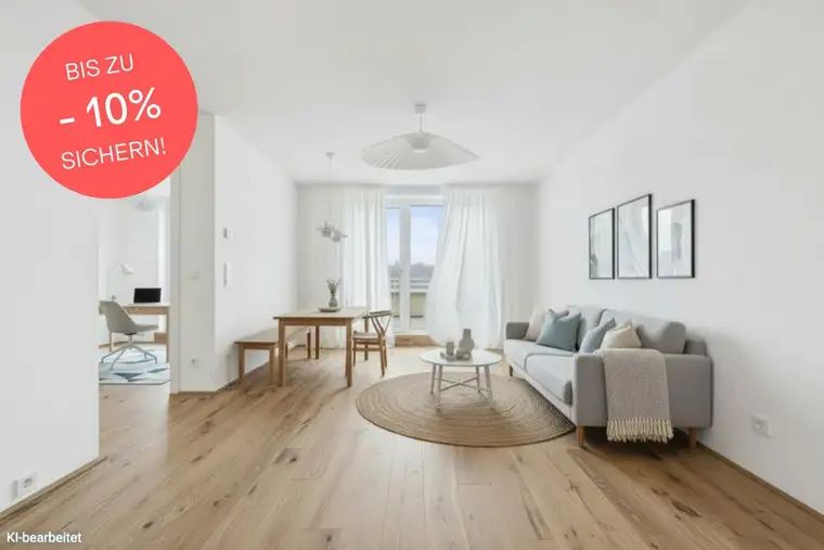 BIS ZU -10% PREISNACHLASS! Familienwohnung mit Wow-Effekt | Grün- und Bergblick von jedem der 4 Zimmer | 2 Bäder | 25 m²-Terrasse | Provisionsfrei
