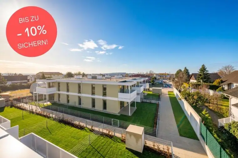 BIS ZU -10% PREISNACHLASS! Nach Süden ausgerichtete 4-Zimmer-Dachgeschoßwohnung | Zwei Bäder, große Terrasse, Fernblick | Klimavorbereitung | Provisionsfrei