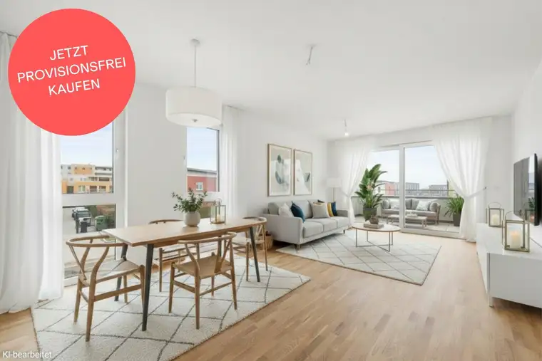 PROVISIONSFREI! Durchdacht geplante 4-Zimmer-Wohnung | Großzügige Loggia | Ideal als Anlageobjekt