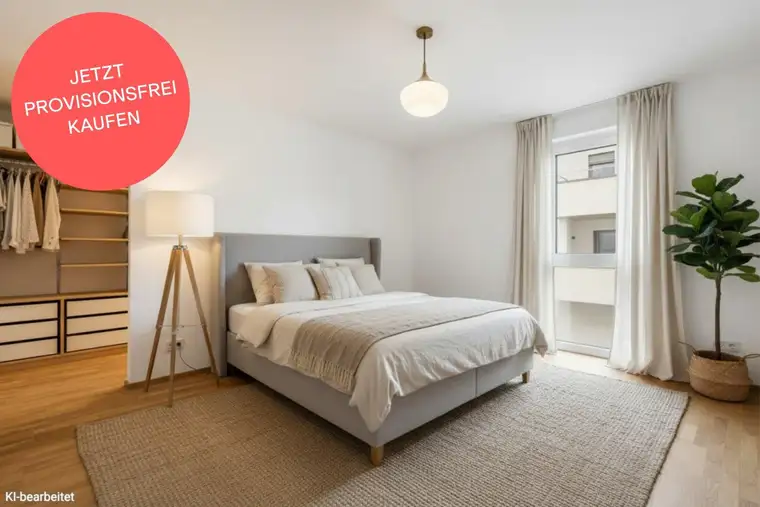 PROVISIONSFREI! Großzügig geschnittene 3-Zimmer-Wohnung mit Sonnenloggia und Schrankraum