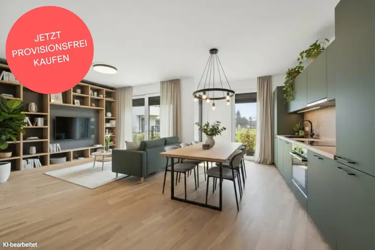 PROVISIONSFREI! Durchdacht geplante 3-Zimmer-Gartenwohnung | Schrank- und Abstellraum | Bezugsfertig