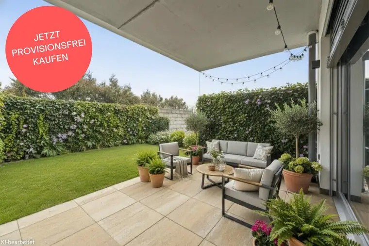 Sofort vermietbar! 62 m²-Wohnung mit großzügiger Raumplanung | Garten mit Süd-West-Sonne | Privatsphäre | Provisionsfrei