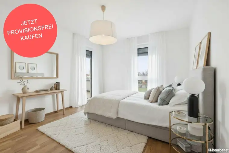 Perfekte Anlegerwohnung nächst neuer Uniklinik! 53 m²-Wohnung mit Garten | 2 Zimmer | Bad, separates WC | Provisionsfrei