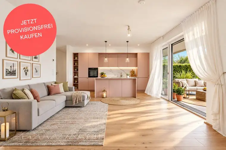 Sofort vermietbar! Provisionsfreie 4-Zimmer-Wohnung mit Abendsonne | Grün- und Bergblick | 2 Bäder