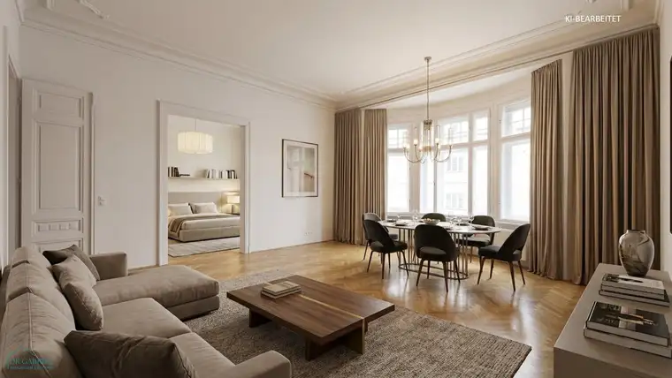 GROSSZÜGEIGE 5 ZIMMER-ALTBAUMIETE MIT BALKON
