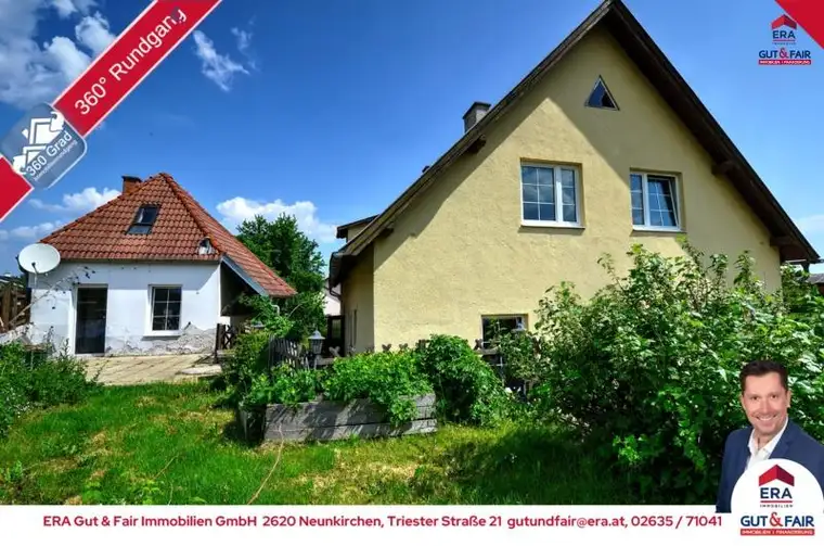 Renovierungsobjekt mit Potential - Bezirk Neunkirchen