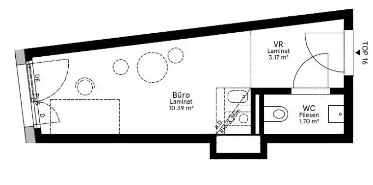 Campo Breitenlee - Bürofläche im geförderten Eigentum - Top 9-1-16