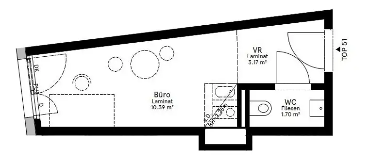 Campo Breitenlee - Büro im obersten Stockwerk - Top 9-1-51
