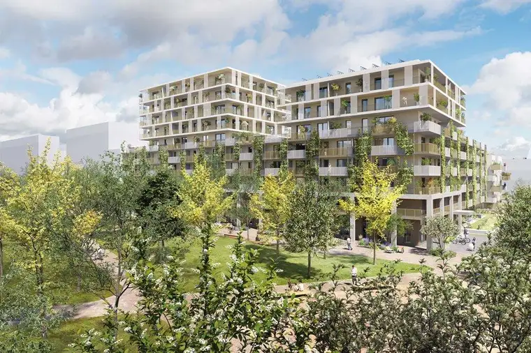 Hof am Park - 2-Zimmer-Wohnung mit Südbalkon und U-Bahn Nähe - Top 2.11