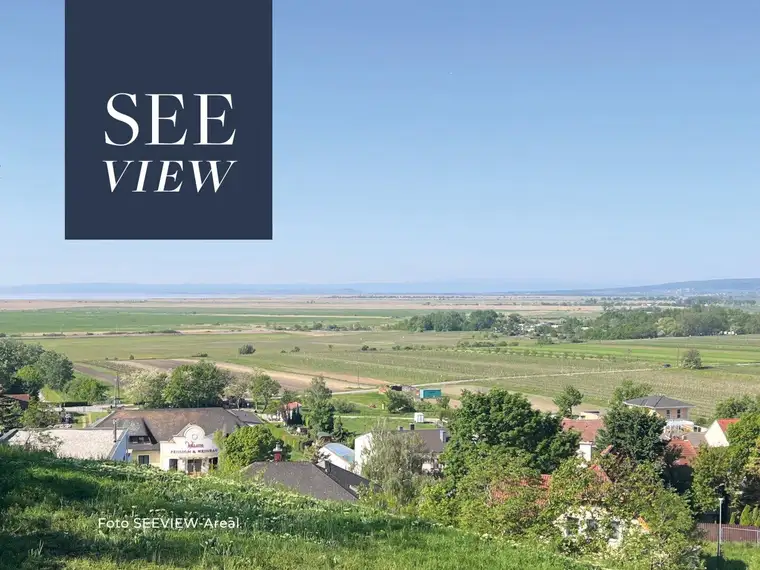 Neusiedl am See: 501 m² Baugrundstück mit Panorama-Seeblick, Ruhelage