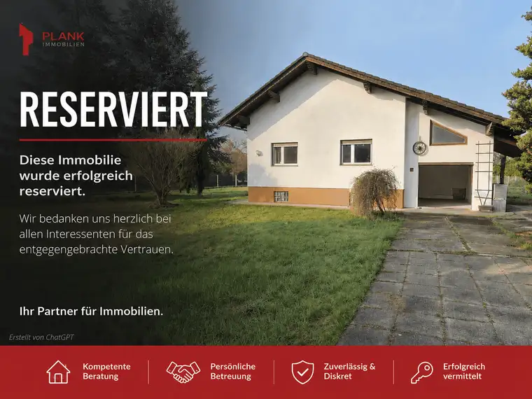 Bungalow in Graz Straßgang- Webling/Neuhart – Nähe BRG Klusemann &amp; LKH Graz II Standort Süd!
