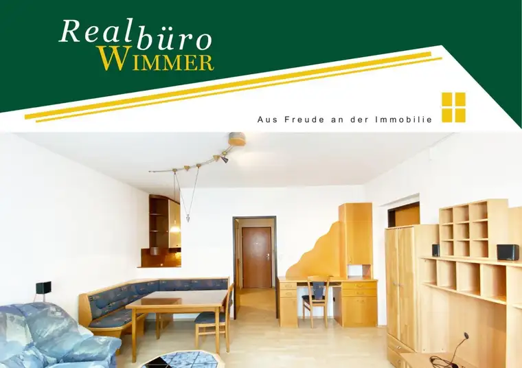 Voll möblierte 2-Zimmer-Wohnung mit Loggia