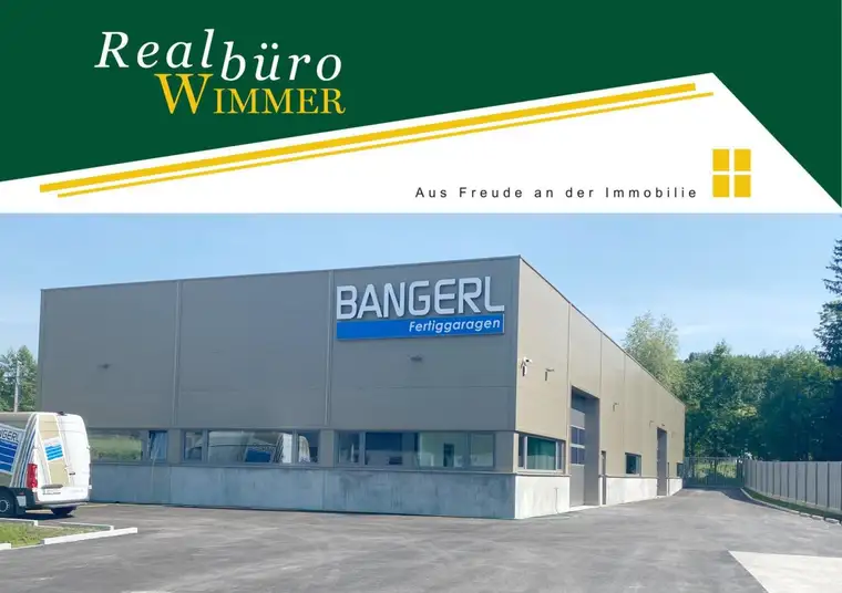 Neuwertige Halle - für Lager und/oder Produktion - beheizbar!