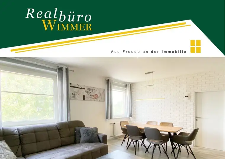 Helle, sehr gepflegte 2-Zimmer-Wohnung mit westseitiger Loggia