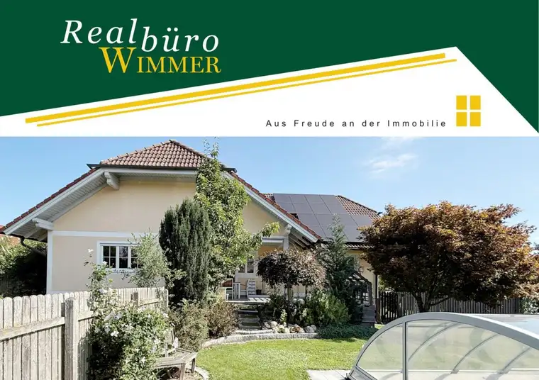 Perfekter Familiensitz! - Bungalow in Ruhelage mit großem Garten, Pool &amp; Schwimmteich