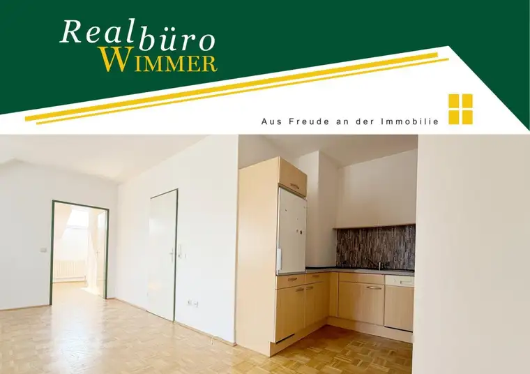 Sehr helle 3-Zimmer-Dachgeschosswohnung - Nähe Krankenhaus
